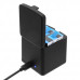 Cargador CameronSino DF‑GDB900UH Compatible con GoPro Hero 9 / 10 / 11 / 12 y Batería AHDBT‑901