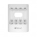 Cargador GP U411 con 4 pilas AA 2000mAh NiMH + USB compacto y eficiente