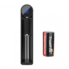 Kit Cargador Efest Slim K1 + Batería Trustfire 16340 (CR123A) 880mAh Li-Ion con Protección